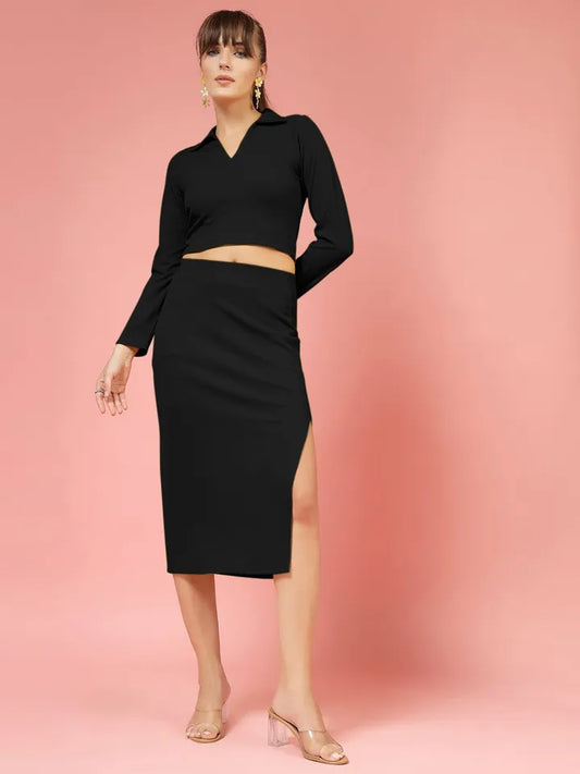 Women's Pencil Skirt | Black