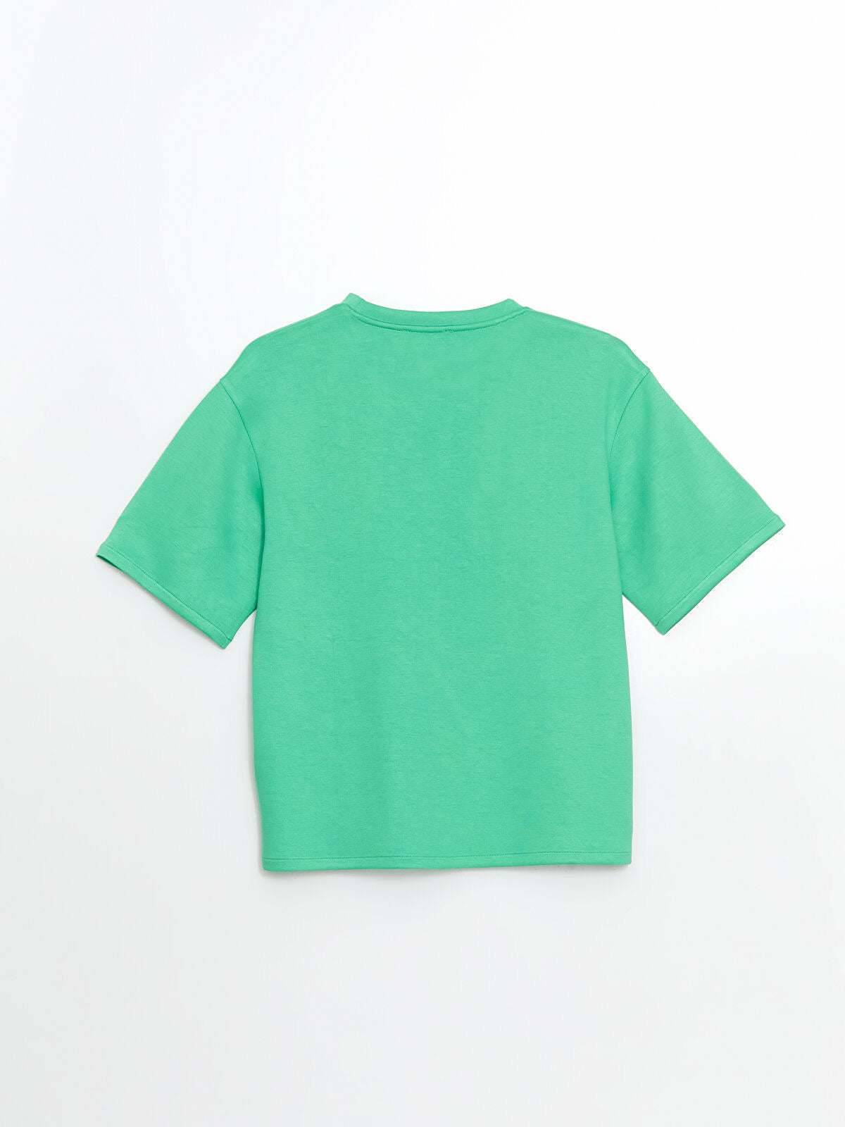 MORE  Ladies Oversized Sweat Tee | GREEN