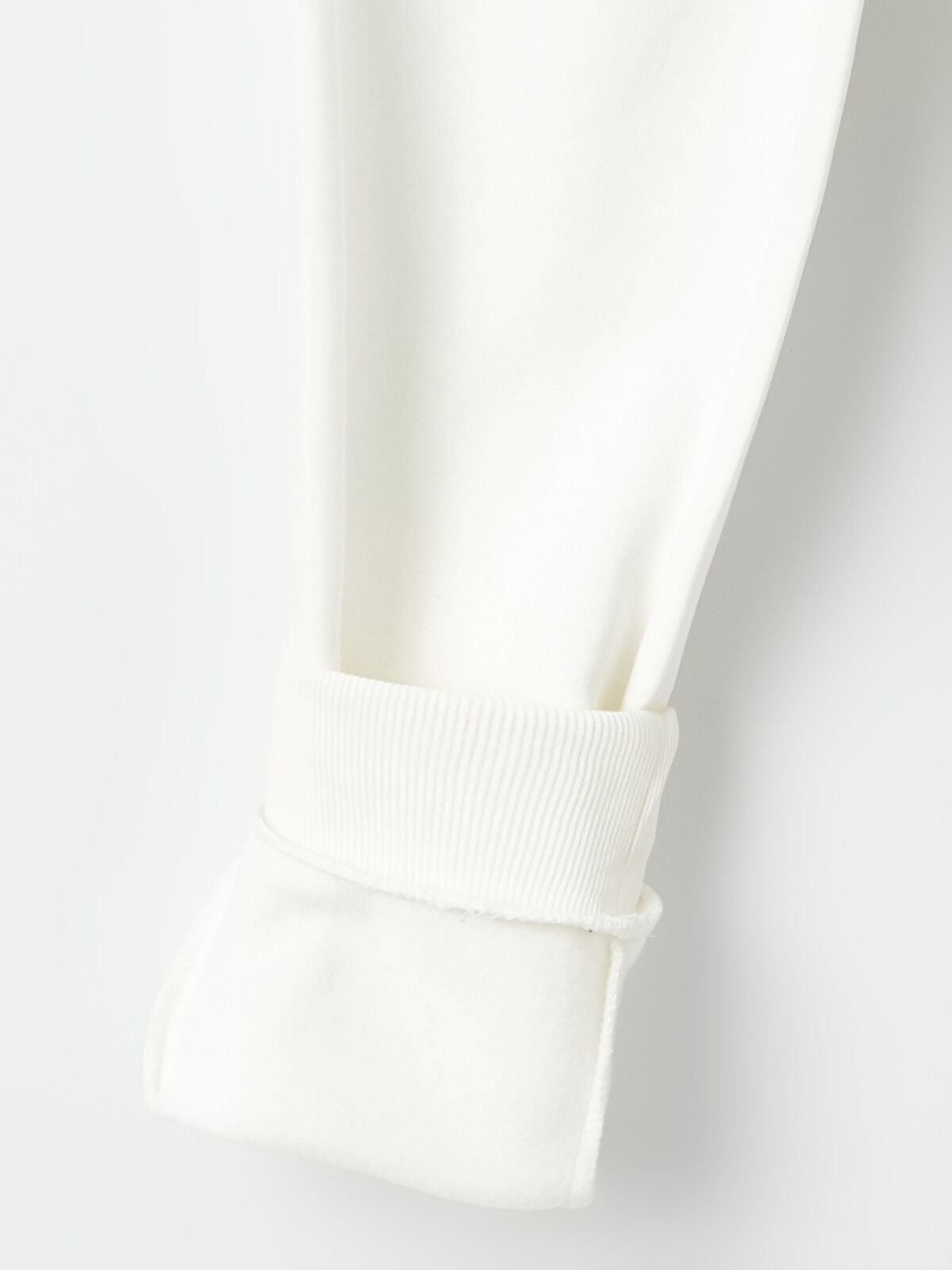 Men Premium Baggy Joggers | Cream White