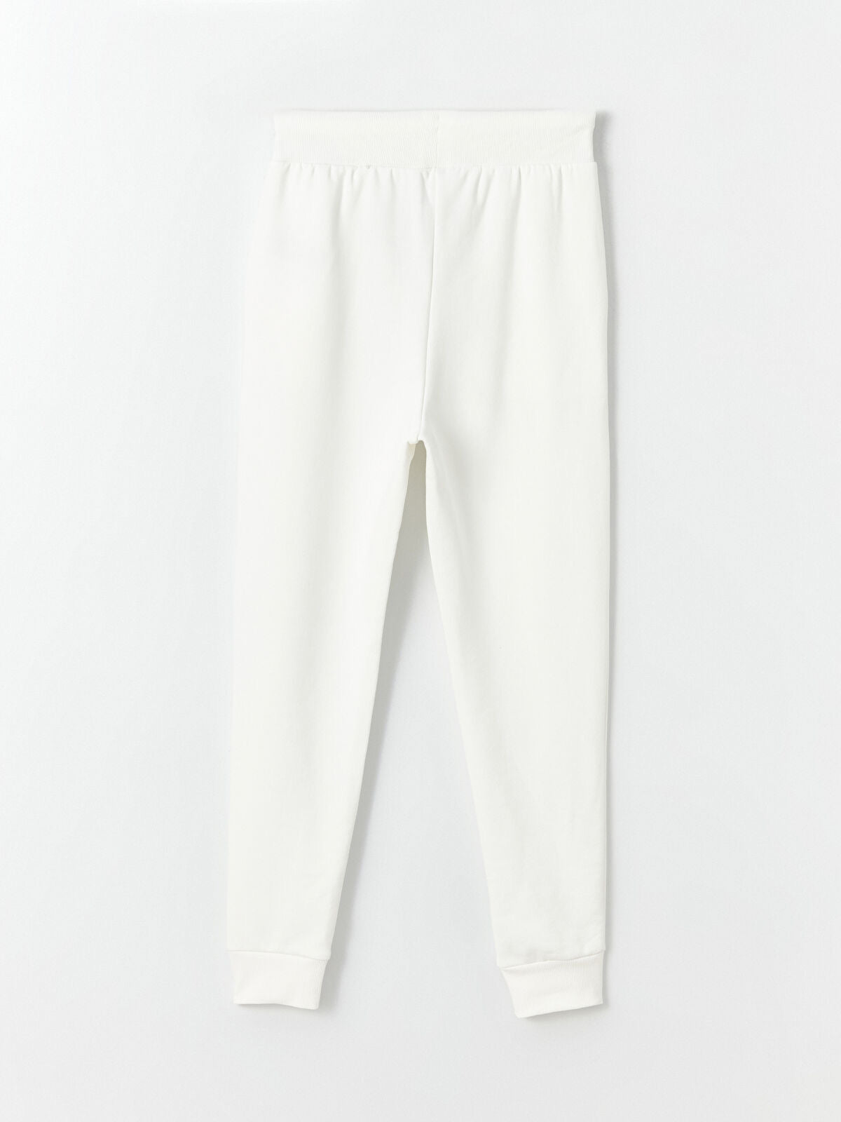 Men Premium Baggy Joggers | Cream White