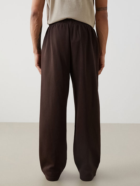 Men Premium Baggy Joggers | Coffee