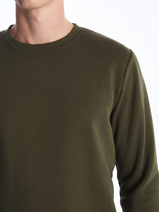 CROPPED Men's Premium Sweatshirt | Olive Green