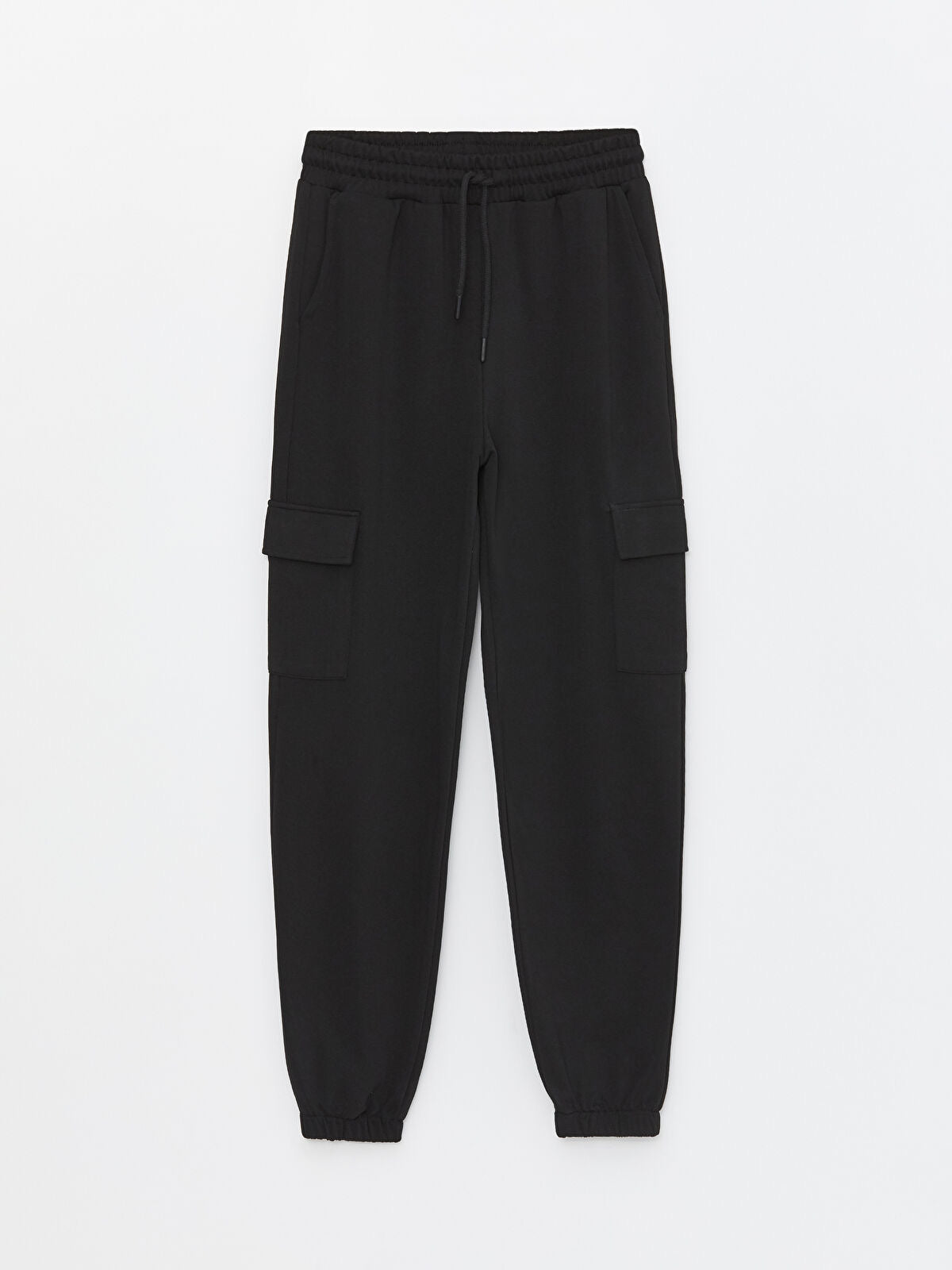 Ladies Baggy Cargo Joggers | Black
