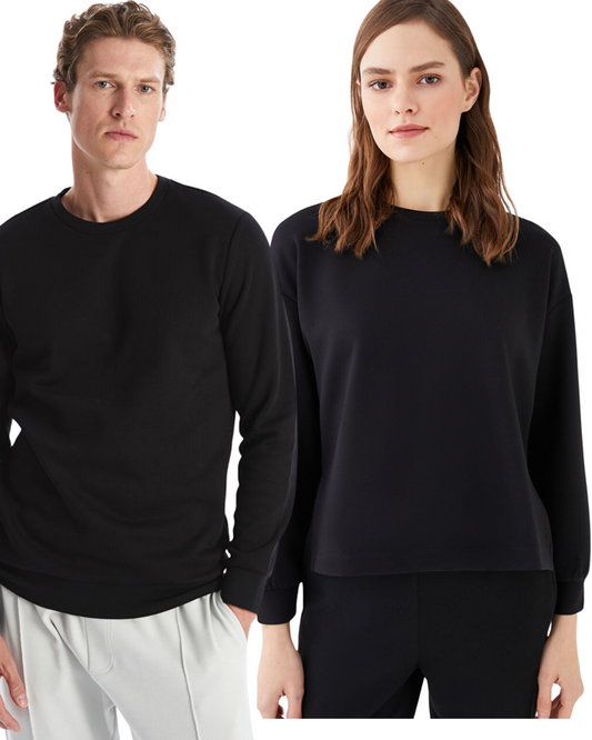 COMBO Love in Layers | Couple Sweatshirts | Black