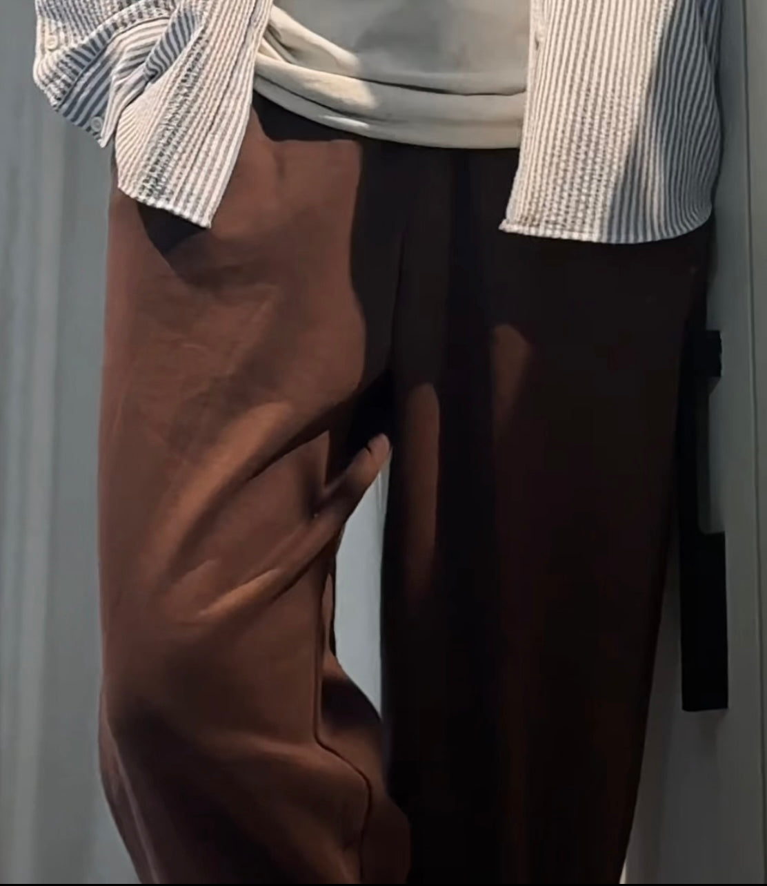 Men Premium Baggy Joggers | Coffee