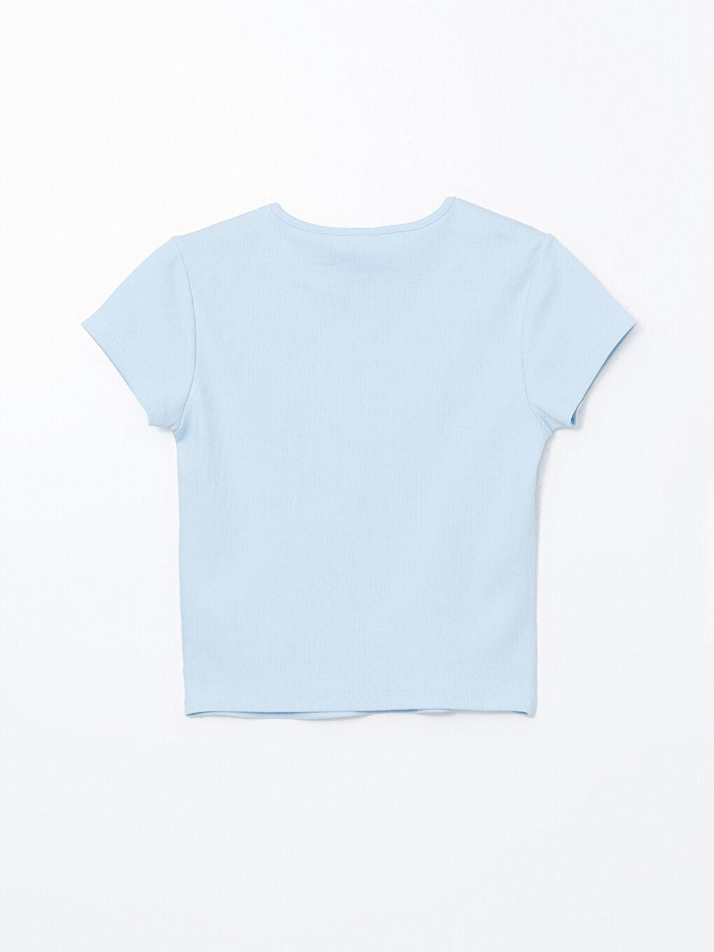 Sky blue Crop Top