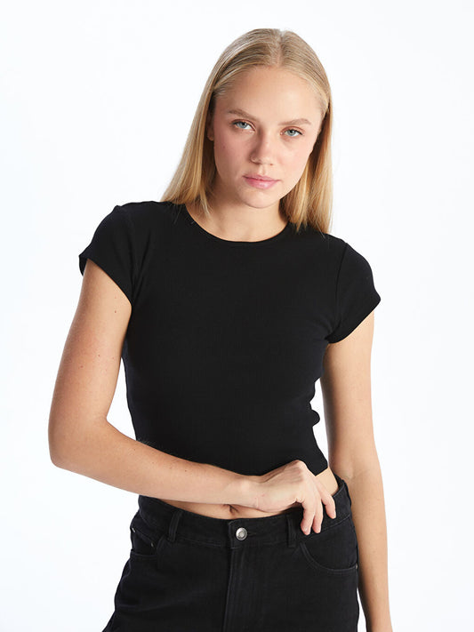 Black Crop Top