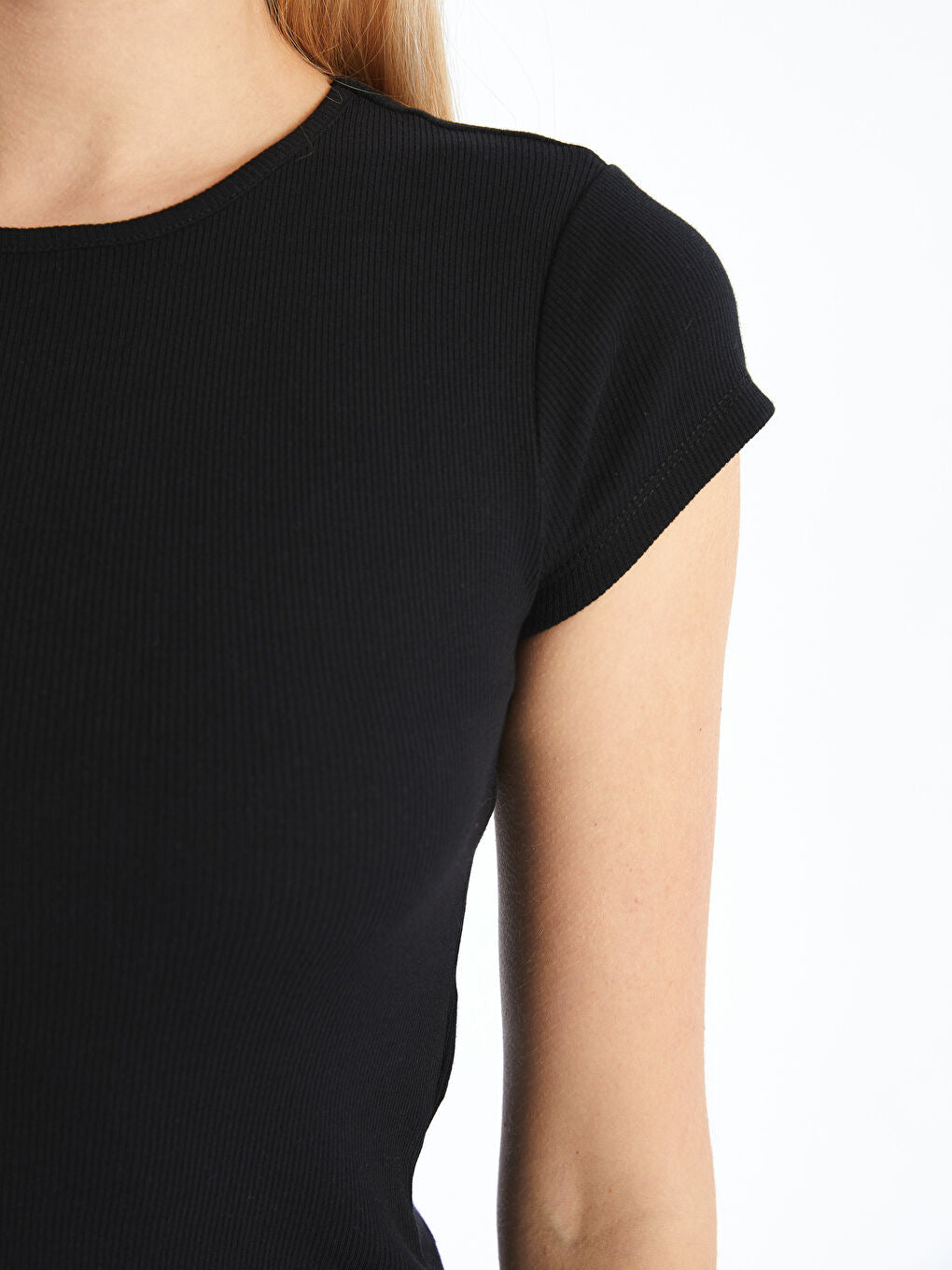Black Crop Top