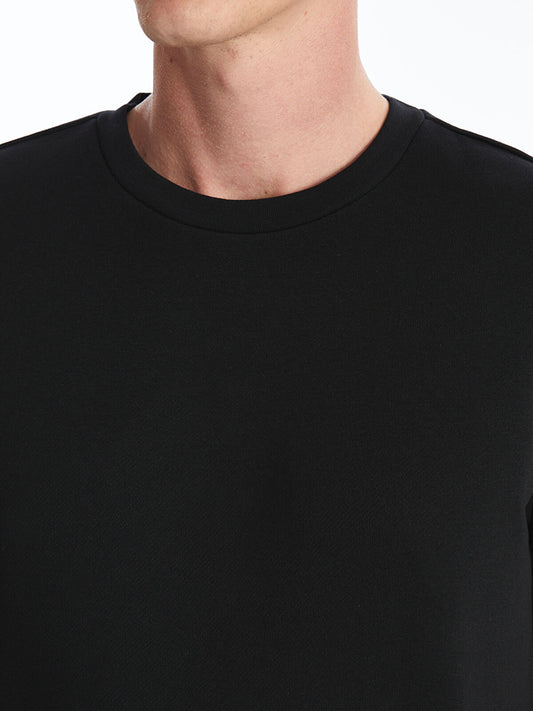 CROPPED Men's Premium Sweatshirt | Black