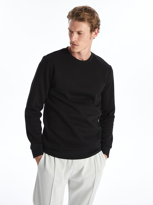 CROPPED Men's Premium Sweatshirt | Black