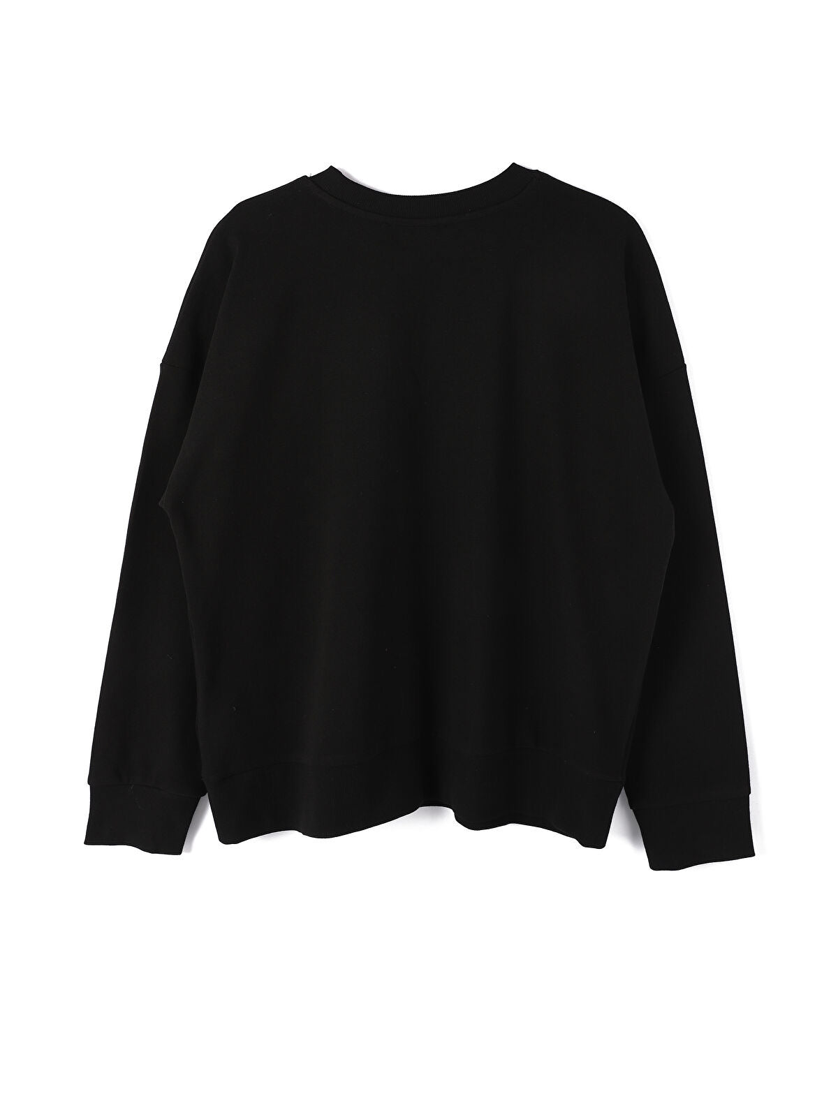 Ladies Boyfriend Oversized Sweatshirt | Black