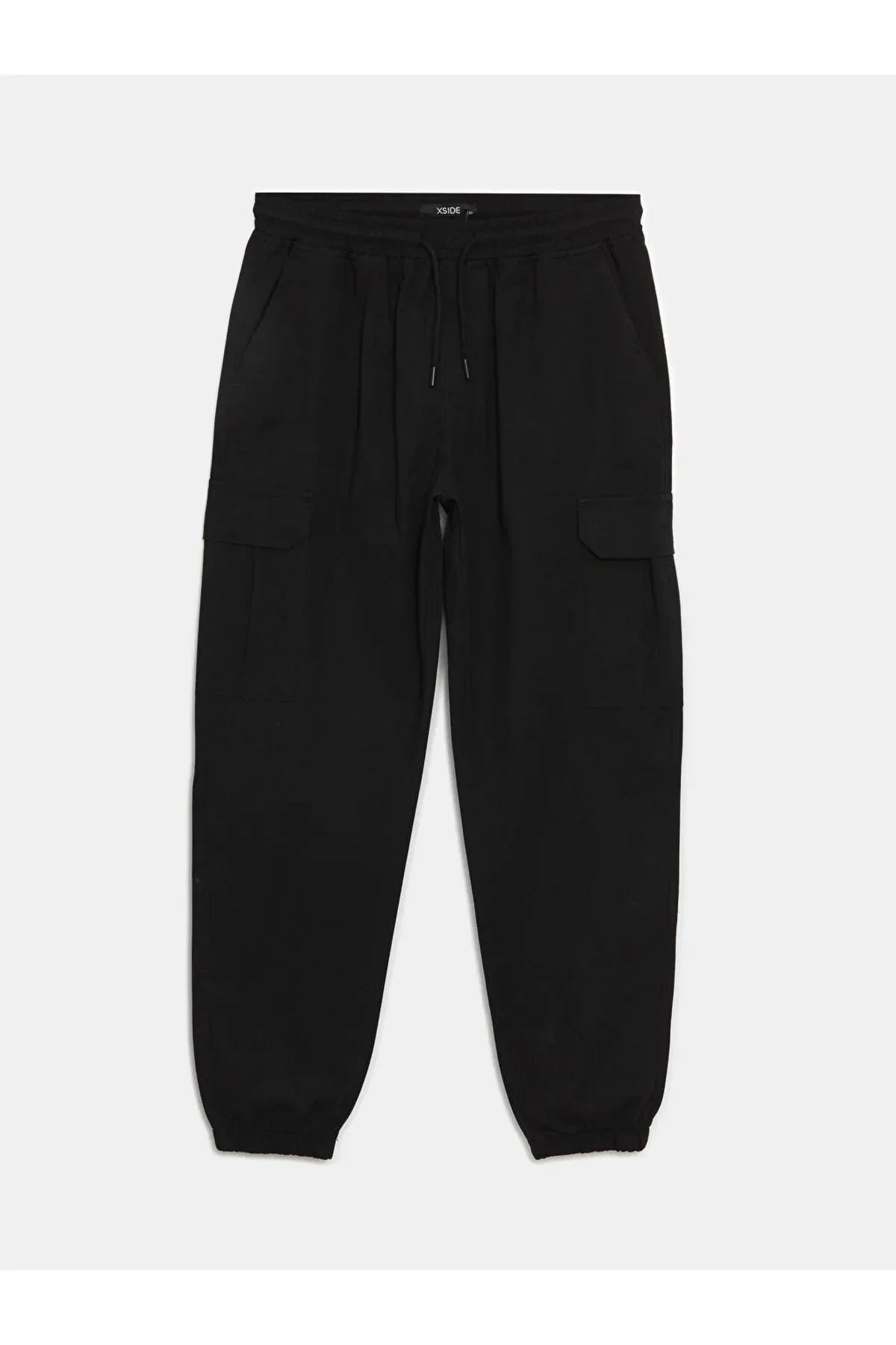 Men's Baggy Cargo Joggers | Black